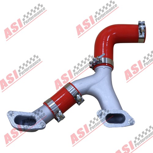 Aluminium intercooler pipe - aluminium, y-pipe
