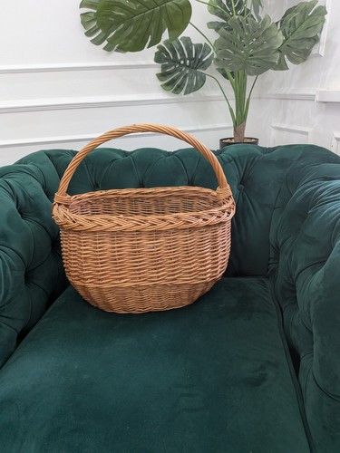 Large wicker basket - basket, with