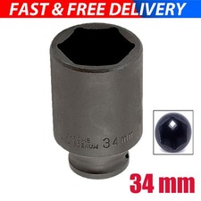 34MM SOCKET DEEP IMPACT 1/2"