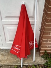 Budweiser Parasol Pub Garden Bench Bar Umbrella 1.8m - Storage Marks - Free Post