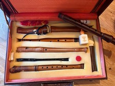 Various Sized Wooden Recorders