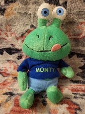 Vintage Monty Plush Merck Sharp and Dohme 2000 Soft Toy