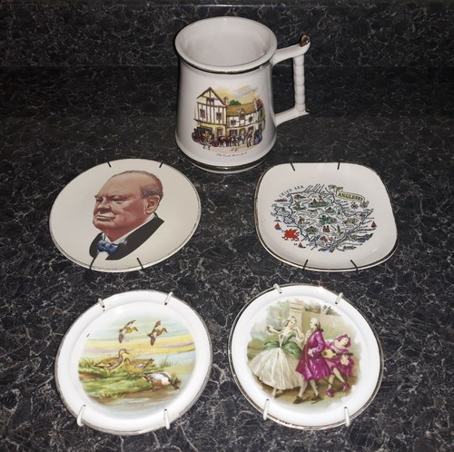 Vintage bone china coasters - china, 22
