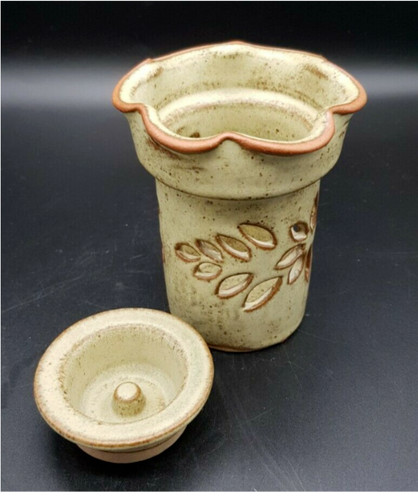 Vintage lidded studio - lidded, crafted