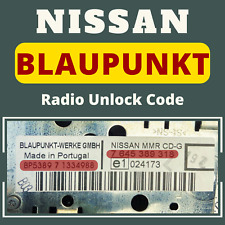 Nissan Radio Code Micra K-12 Note Astra Expert Blaupunkt BP Radio Code Unlock