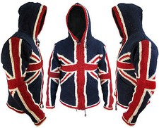 Union Jack Woolen Fleece Lined