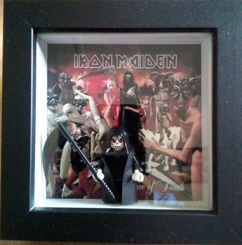 Framed iron maiden dance - framed,