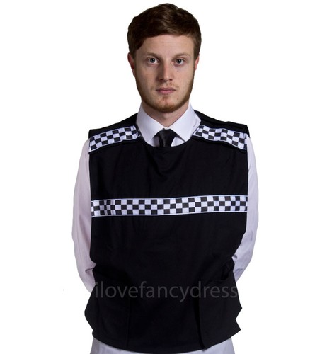 Adult police stab vest fancy - stab,
