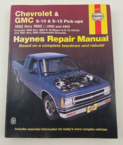 Chevrolet gmc s10 pickup - chevrolet,