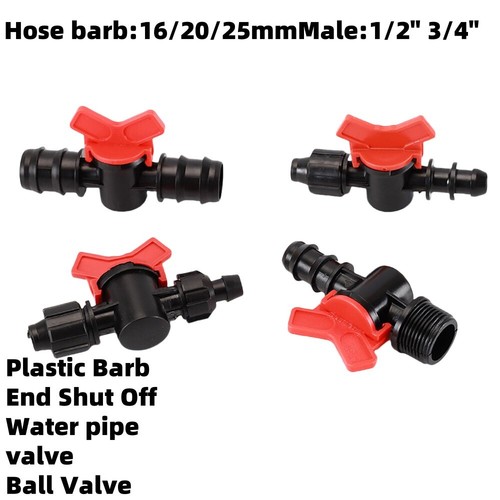 25mm plastic barb end - plastic,