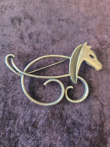 Vtg 1970 modernist horse - vtg., 1970's