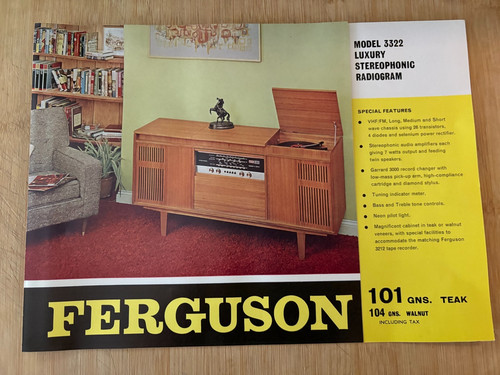 Ferguson model 3322 - ferguson,