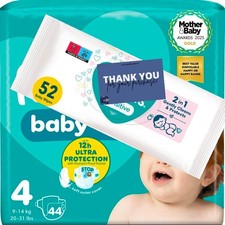 Pampers Size 4 Nappies With