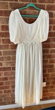 IVORY 1980s Vintage WEDDING