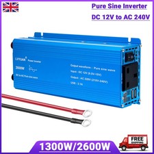 1300W 2600W Power Inverter 12V