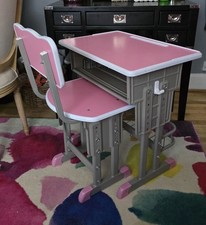 Kids Desk And Chair Set