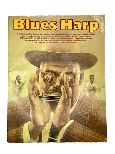 Blues harp tony glover oak - harp,