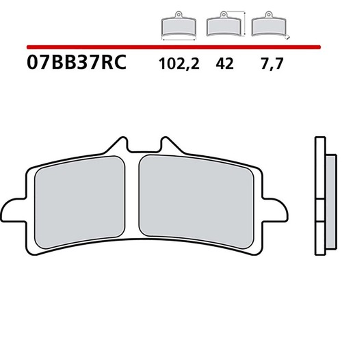 Brembo front brake - brake, pad