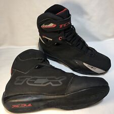 TCX Rush WP EU40 Black Motorcycle Boots Motorbike Short 9505W