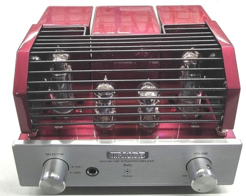 Triode ruby vacuum tube - vacuum,