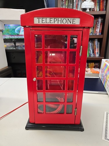 Vintage brit phone red - brit,