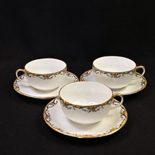 Limoges Vignaud 3 Cups &