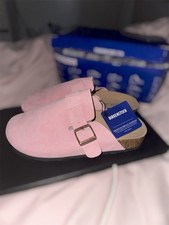 Birkenstock Boston Clogs Suede