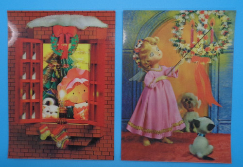 Vintage lenticular - vintage, 3d