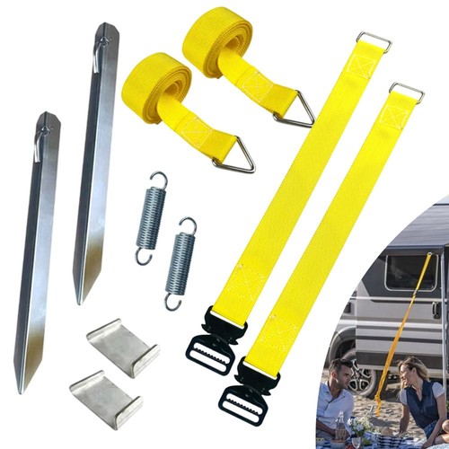 Awning tie down - tie, kit