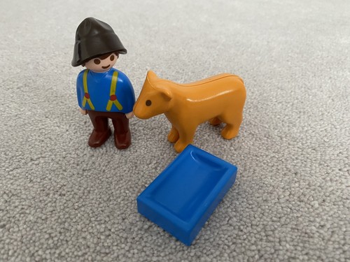Playmobil 123 farmer worker - playmobil,