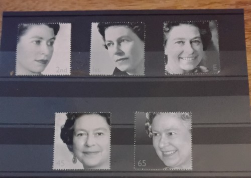 Queens golden jubilee stamps - queens,
