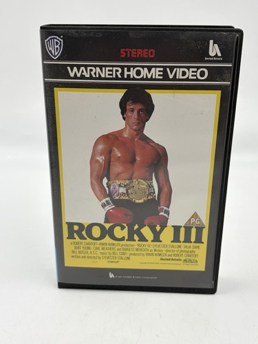 Rocky vhs big box warner - rocky, 3