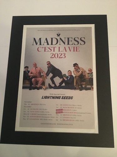 Madness 2023 tour - uk, tour-mounted