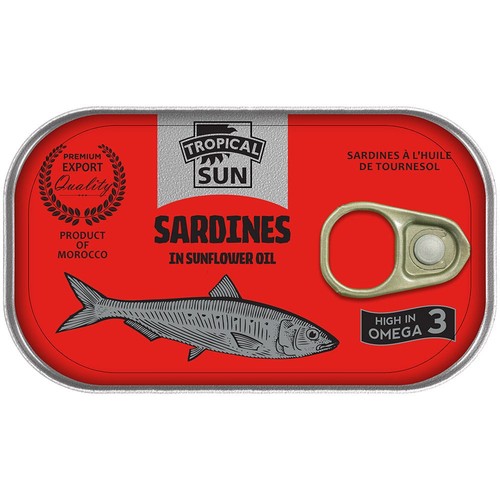 Tropical sun sardines - sardines, in
