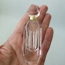 Vintage Ysatis de Givenchy perfume bottle parfum 7ml.  Rare empty glass crystal