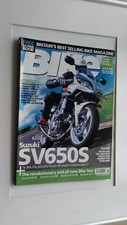 Bike Magazine August 2003 Suzuki SV 650 Honda Hornet Kawasaki ZR Yamaha Fazer 