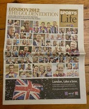 London 2012 Olympics Souvenir - The Golden Edition - The Daily Telegraph 