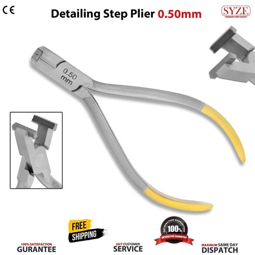 Dental step pliers 50mm - step,