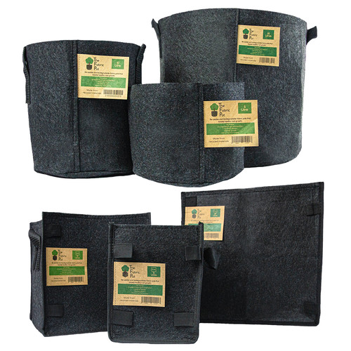 Fabric pots round - &, square