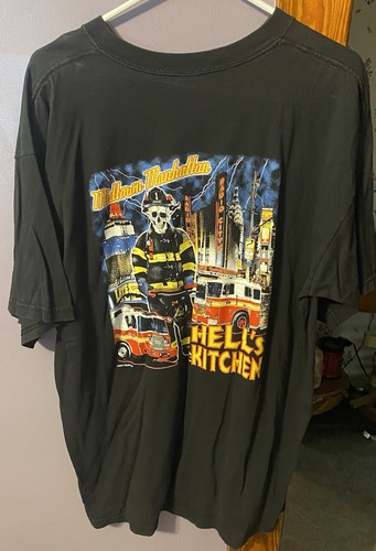 Vintage fdny shirt hells - shirt,