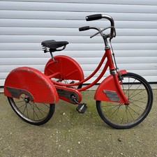Vintage Wavex Wizard Red Child Tricycle Dunlop Saddle Design Rare Collectible