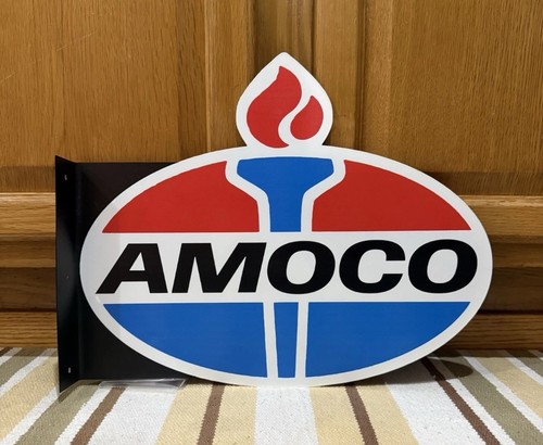 Amoco gas oil flange - gas,