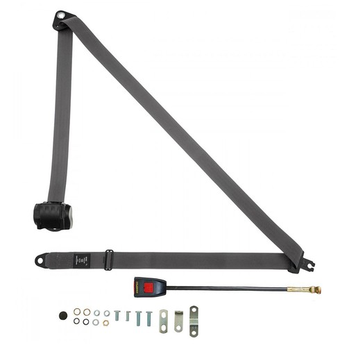 Front automatic seat belt - front,