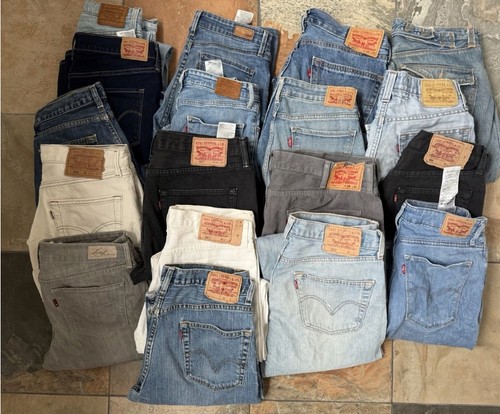 Levi jeans joblot pairs - 15,