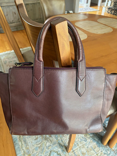 Vintage fossil burgundy - fossil,