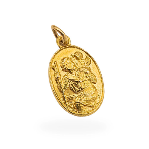 Solid 9ct gold christopher - solid, st