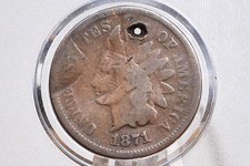 1871 Indian Head Penny - Hard