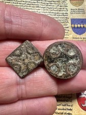 2x Middle To Late Saxon Disc