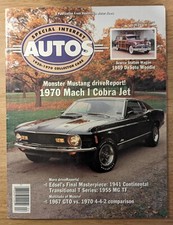 SPECIAL INTEREST AUTOS