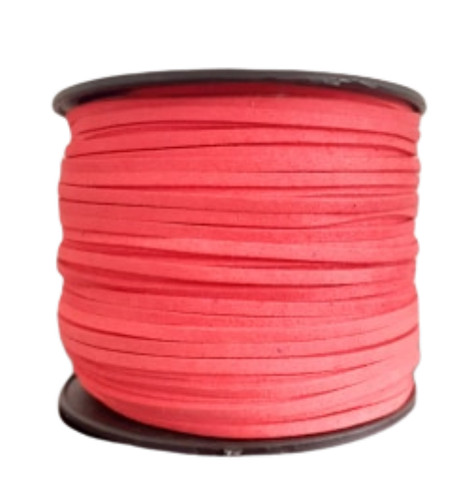 Faux suede leather cord 3mm - leather,